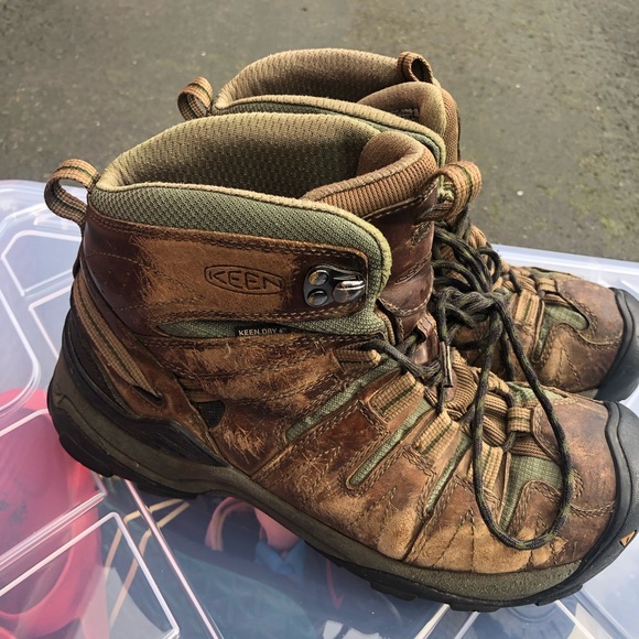 Keen 1002249 Utility Men's Brown Leather Waterproof HWork Boots Outdoor Size 8.5 - Picture 2 of 13